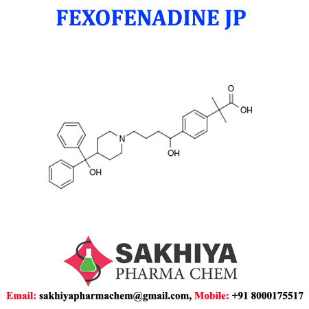 Fexofenadine - White Crystalline Powder, 98%-102% Purity, Sour Taste, Water Soluble, Room Temperature Storage, 3 Year Shelf Life, Relief For Allergic Rhinitis & Chronic Urticaria