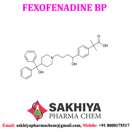 Fexofenadine - White Crystalline Powder, 98%-102% Purity, Sour Taste, Water Soluble, Room Temperature Storage, 3 Year Shelf Life, Relief For Allergic Rhinitis & Chronic Urticaria