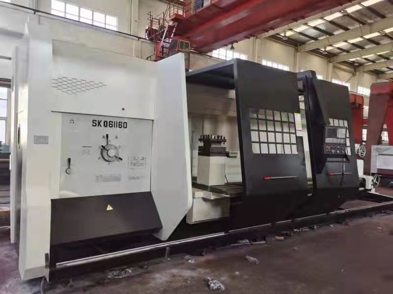 Performance Horizontal Electric Automatic Lathe Machine - 6000x2700x2300 Mm , 12000 Kg Weight, Cnc Technology With Programmable Controller