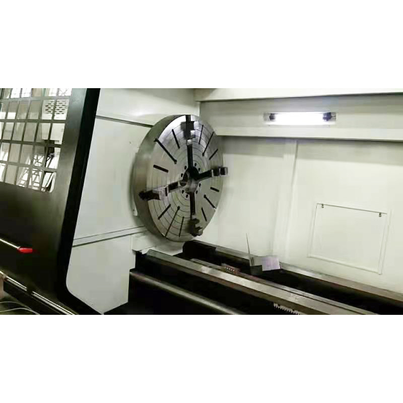 Performance Horizontal Electric Automatic Lathe Machine - 6000x2700x2300 Mm , 12000 Kg Weight, Cnc Technology With Programmable Controller