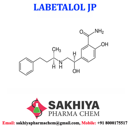 Labetalol - Medicine Grade Powder | White Crystalline, 98%-102% Purity, Cardiovascular Agent, Sweet Taste, Water Soluble, Particle Size < 10 Micron, 3 Years Shelf Life
