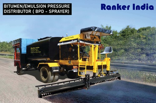 ऑटोमैटिक ट्रक माउंटेड बिटुमेन स्प्रेयर