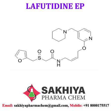 Lafutidine - White Crystalline Powder 98%-102% Purity Melting Point 89°c Pungent Smell Odorless Taste Water Soluble Treats Gastrointestinal Disorders