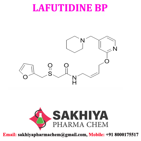 Lafutidine - White Crystalline Powder 98%-102% Purity Melting Point 89°c Pungent Smell Odorless Taste Water Soluble Treats Gastrointestinal Disorders