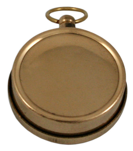 As Shown In Picture Brass Compass For Key Ring