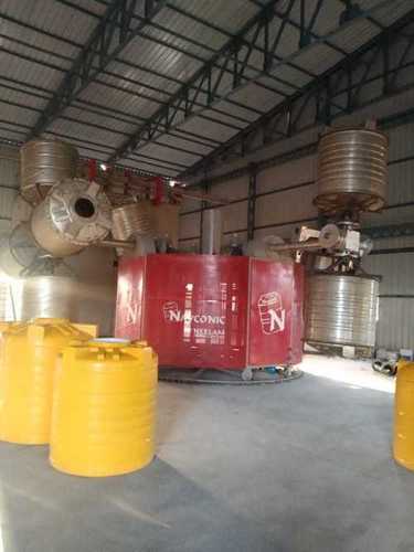 अर्ध-स्वचालित रोटो मोल्डिंग मशीन