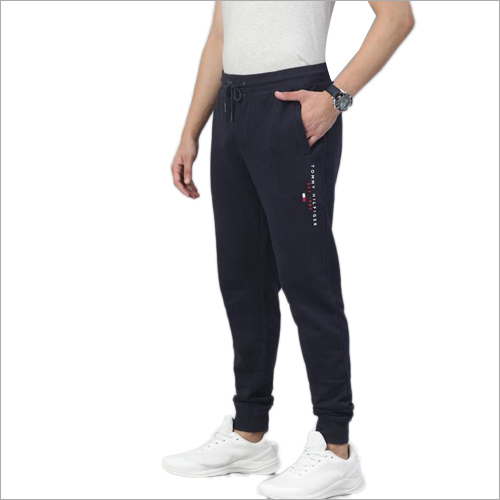 Mens Cotton Track Pant With Cuff - Cotton, Size: M, L, XL, XXL, Color: Any, Design: Plain or Printed | All Season, Comfortable Fit for Men