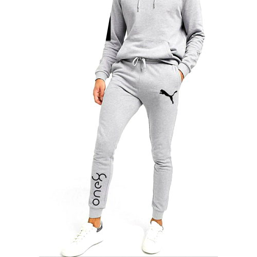 Mens Cotton Joggers Pant With Cuff - Cotton, Available in Sizes L, M, XL, XXL , Cool Max Fabric for All-Season Wear, Plain and Printed Designs