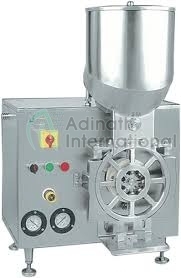 Dry Powder Injection Filling Machine - Stainless Steel, 2100x842x1700 Mm, Silver | Semi-automatic, High Volumetric Accuracy, Built-in Rubber Stoppering Unit