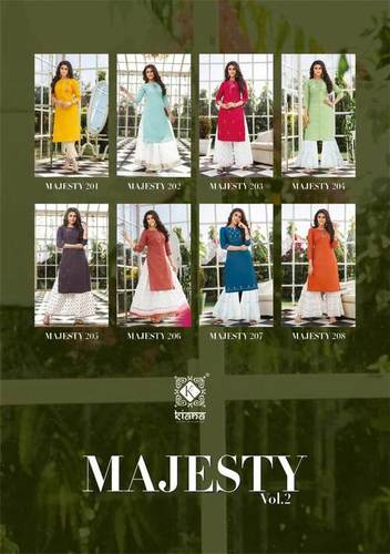 Dry Cleaning Majestry Vol 2 Viscose Doby, Rubi Slub Skirt