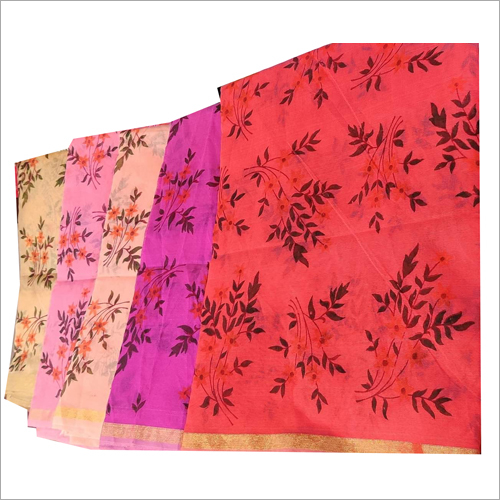 Washable Ladies Flower Print Dupatta