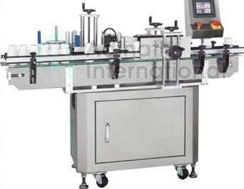 Ampoule Vial Labeling Machine - Stainless Steel , 1955 X 810 X 1420 Mm | Automatic Operation, High Speed Up To 200 Containers/min, Microprocessor Control