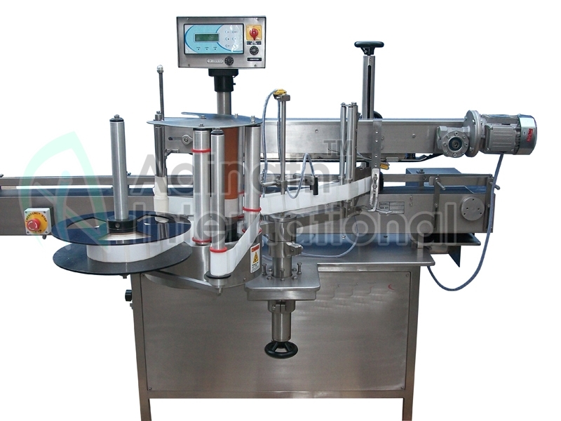 Ampoule Vial Labeling Machine - Stainless Steel , 1955 X 810 X 1420 Mm | Automatic Operation, High Speed Up To 200 Containers/min, Microprocessor Control