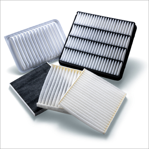 Cabin Filter Fabric - Supreme Grade Material | Lightweight, Soft Texture, All-season Use, Plain White Design