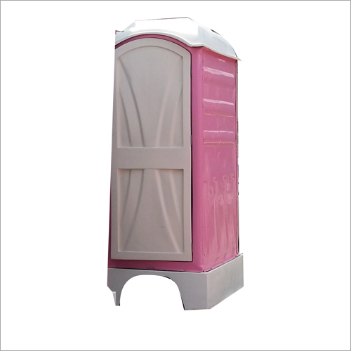 FRP Pink Toilet Cabin - FRP Floor, FRP Roof, FRP Walls | Stylish and Durable Portable Lavatory Solution