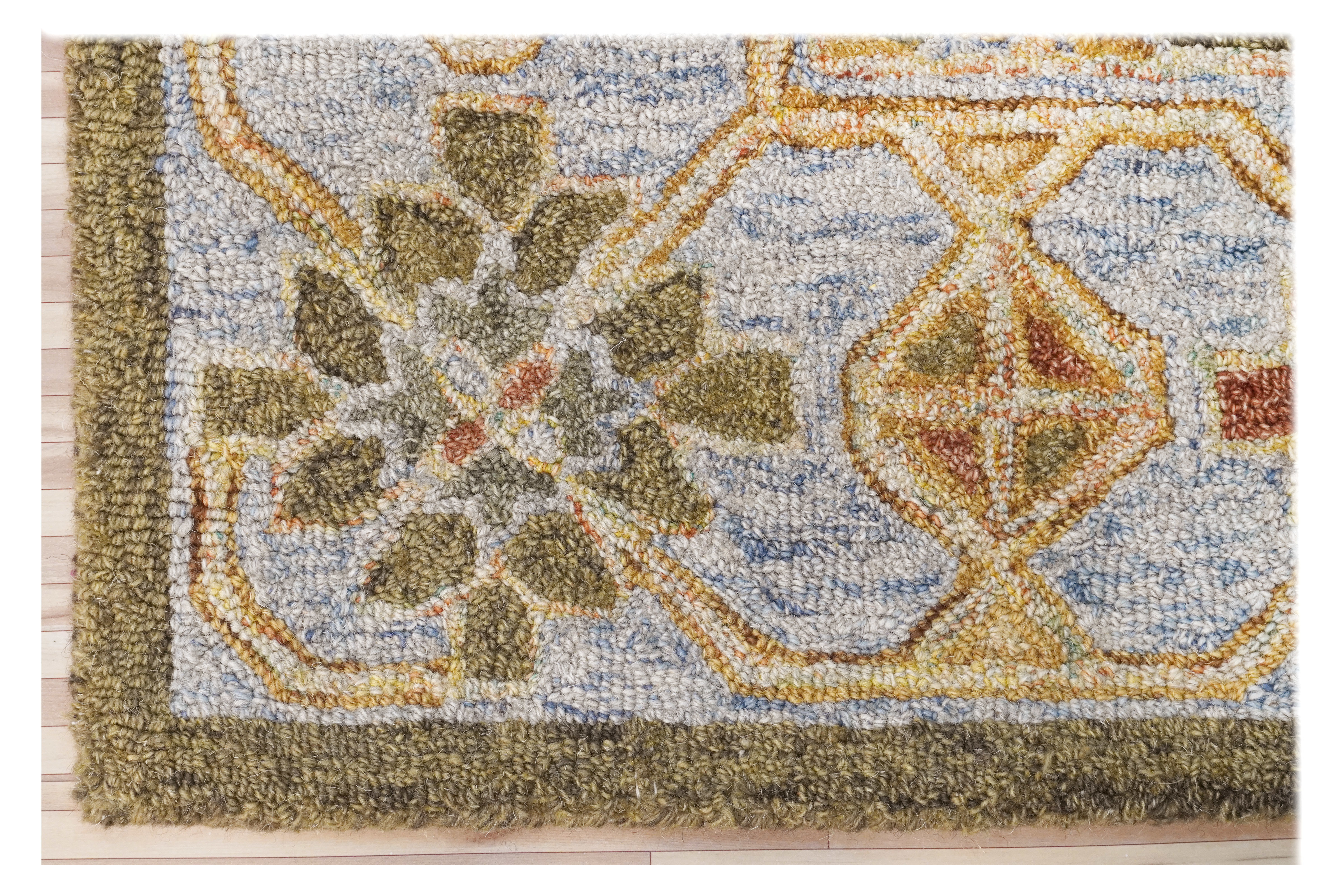 Hand Tufted Woolen Carpets Non-slip