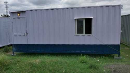 Blue-white Luxury Portable Cabin