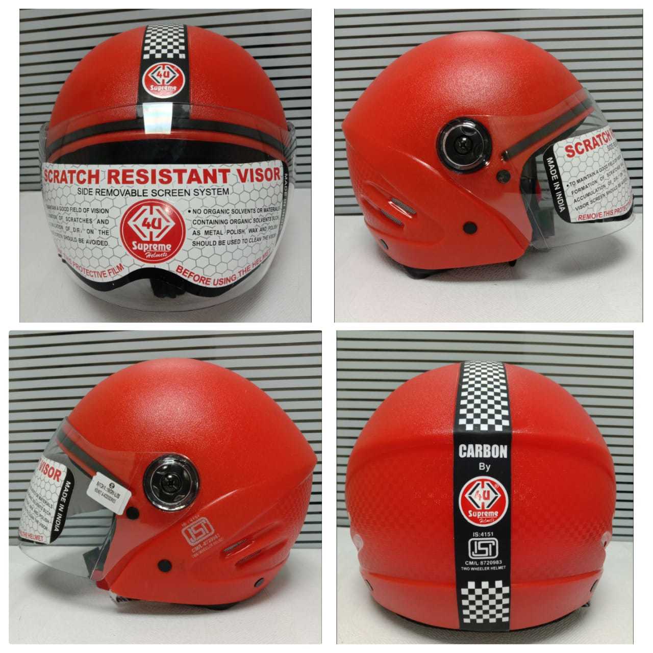 Helmet Fashion - Color: Black