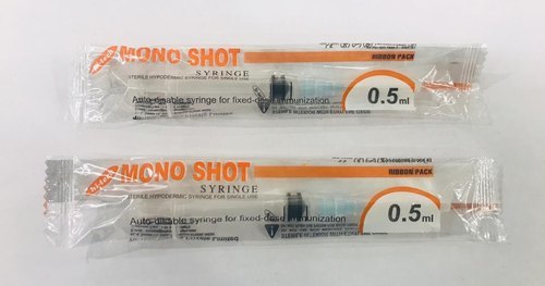 0.5 Ml Ad(auto Disable) Syringe Usage: For Fixed Immunization
