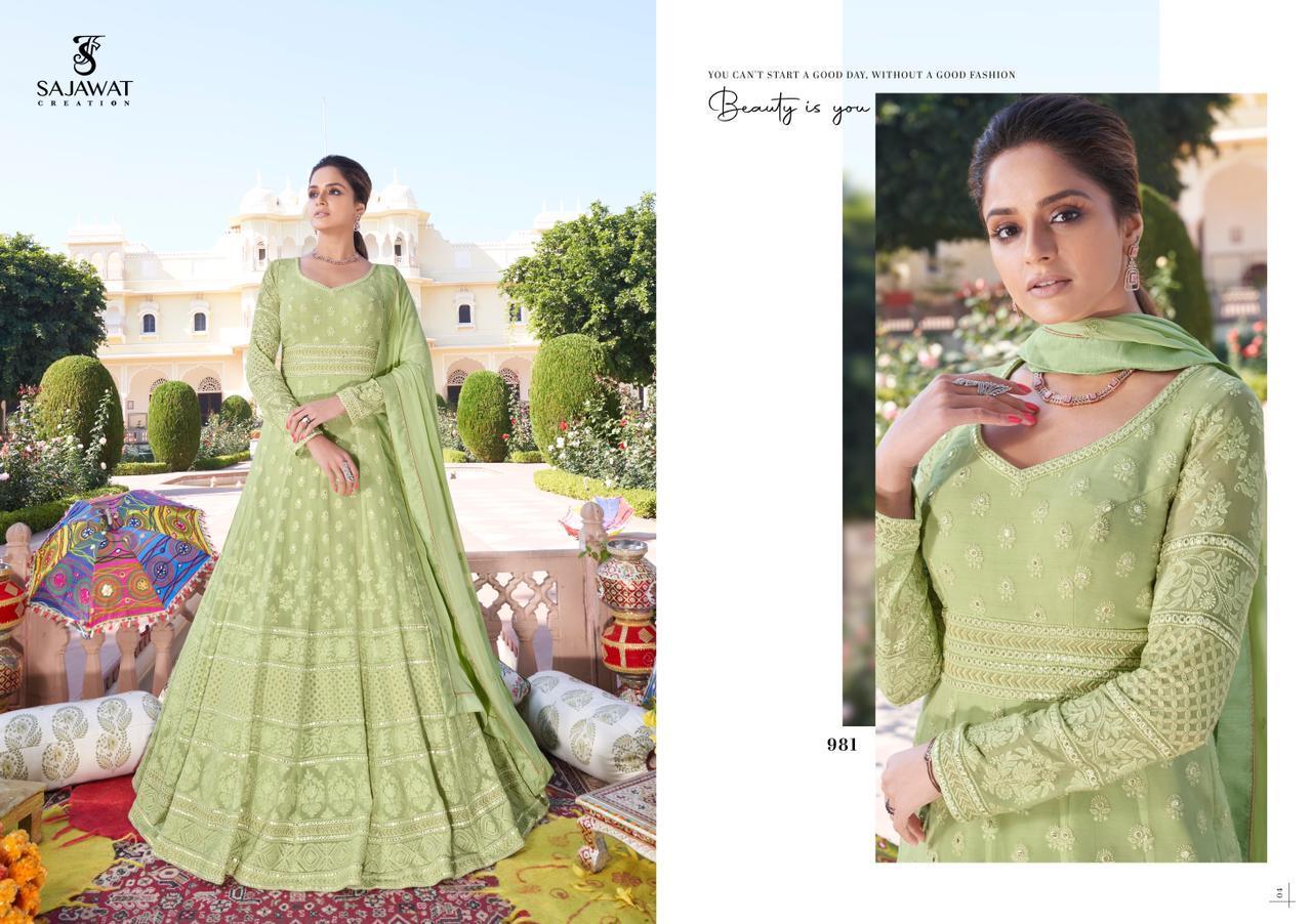 4 Embroidered Gown