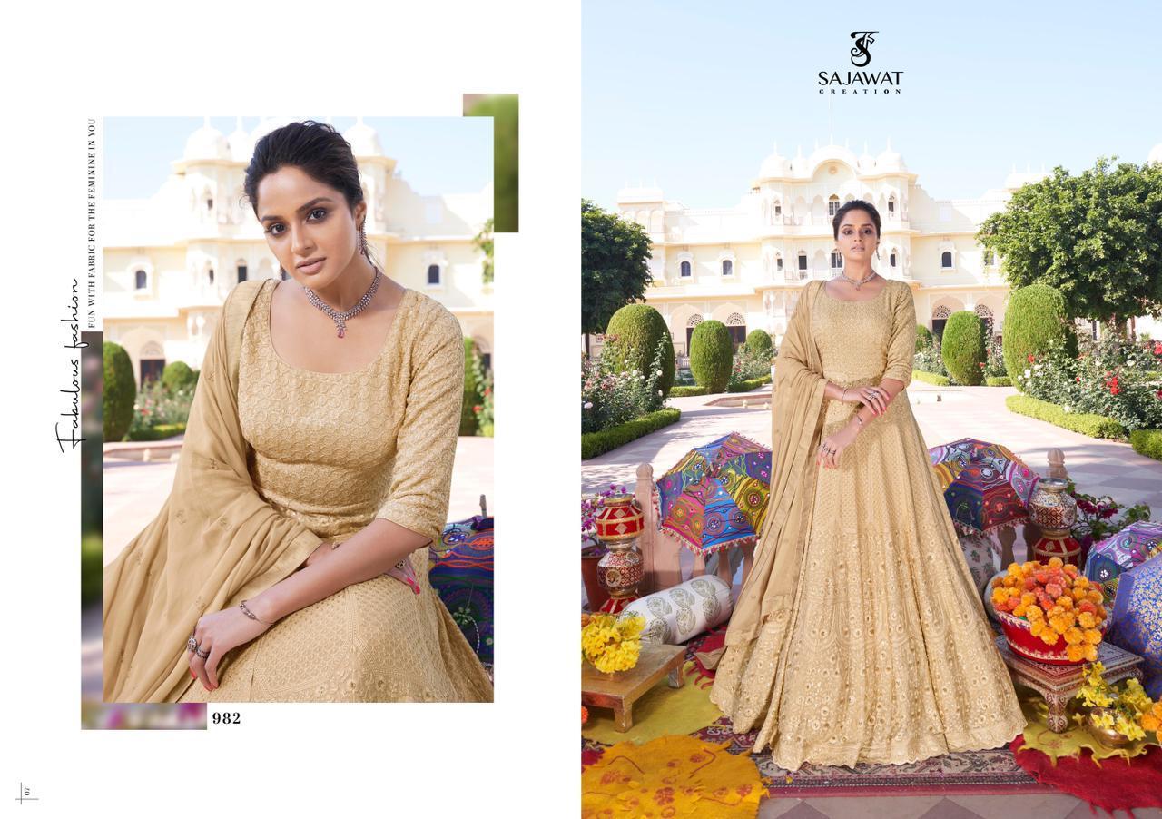 4 Embroidered Gown