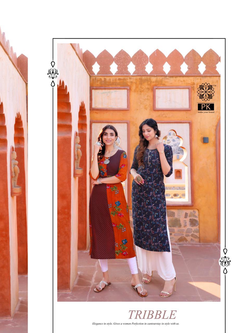 Liva Vol 3 Rayon Printed Kurtis - Heavy Rayon Fabric, Sizes S(36) To 4xl(48) | Casual, Formal & Daily Wear, Quick Dry, Customized Logo, 3-4th Sleeve