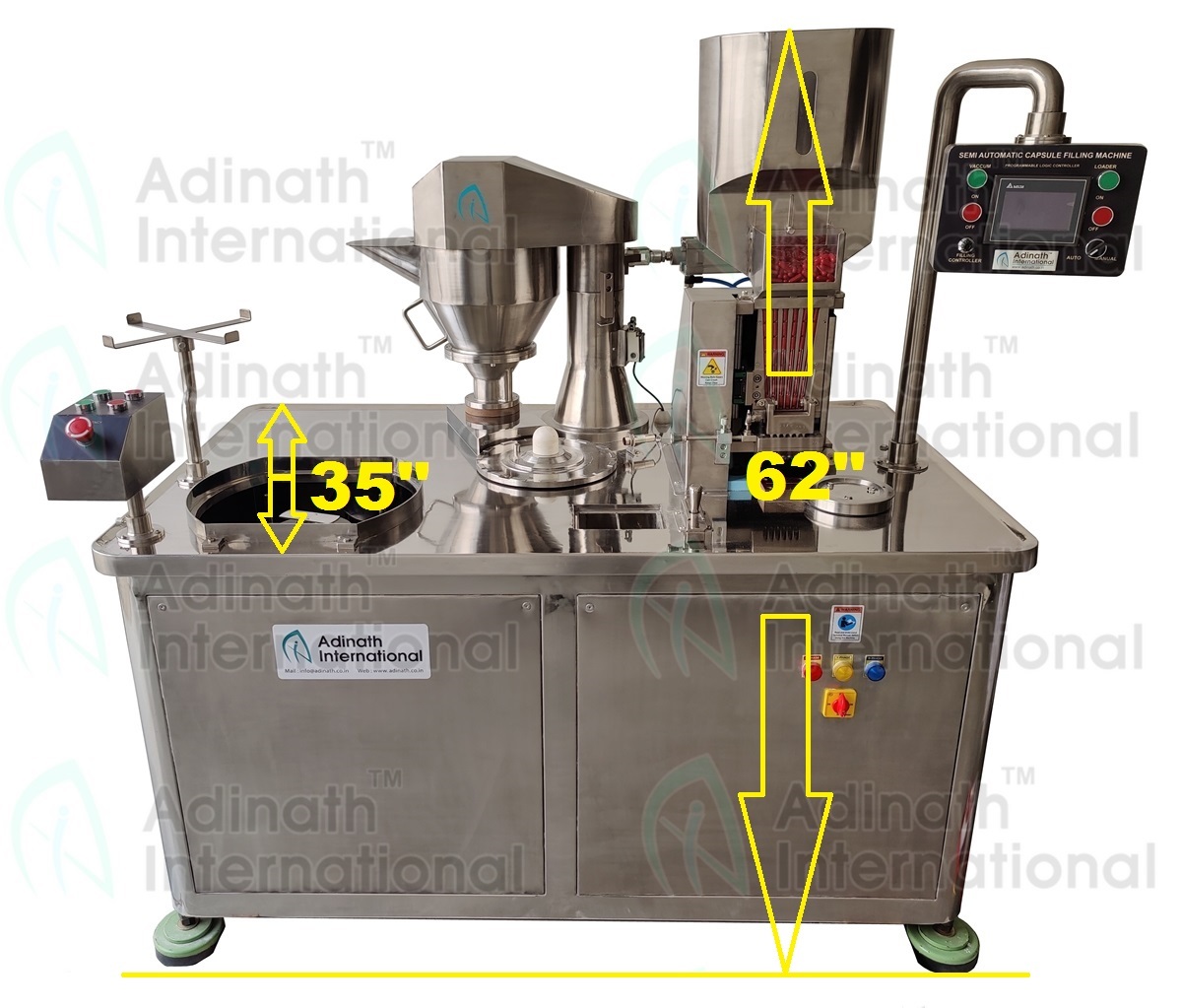 Silver Capsule Filling Machine