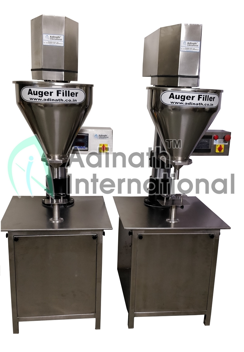High Speed Auger Powder Filling Machine - Stainless Steel & Mild Steel, 1500mm L X 800mm W X 1500mm H | 40 Containers Per Minute, Automatic Operation, Human Machine Interface, 1 Year Warranty