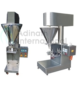 High Speed Auger Powder Filling Machine - Stainless Steel & Mild Steel, 1500mm L X 800mm W X 1500mm H | 40 Containers Per Minute, Automatic Operation, Human Machine Interface, 1 Year Warranty