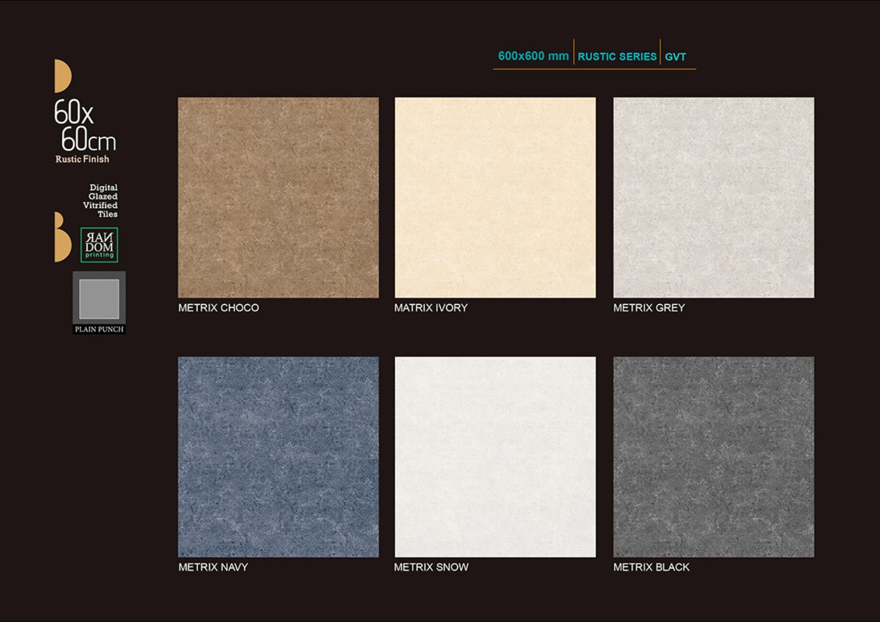 Browns / Tans 600x600 Wooden Porcelain Tiles