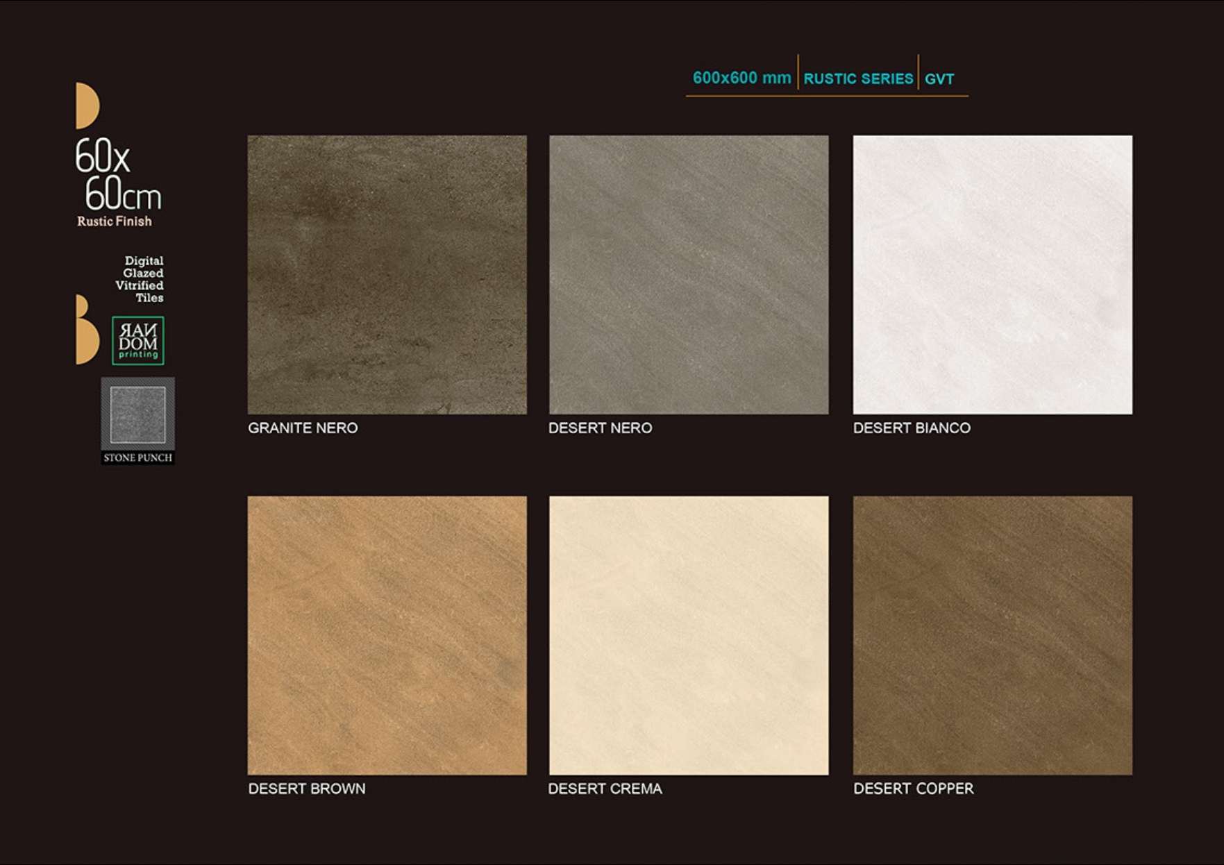 Browns / Tans 600x600 Wooden Porcelain Tiles