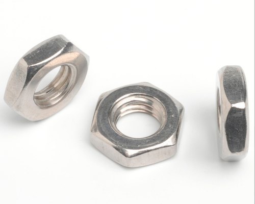 Lock Nuts - Steel, Standard Size 8mm , Secure Grip And Vibration Resistance