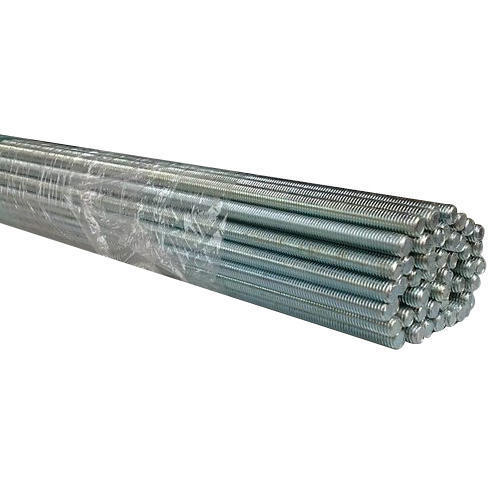 Threaded Rods - Steel, Dia 6mm - 45mm, Lengths Up To 12 Feet | Corrosion Resistant, Galvanized Finish, High Tensile Strength, Grades 4.6, 5.6, 8.8