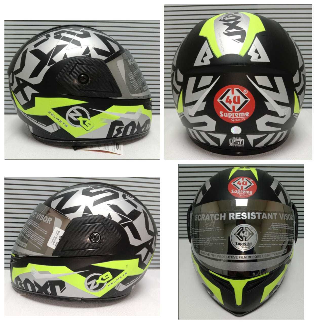 Zx-9 Pro Dx With Mirror Visor - Color: Mt.black