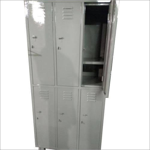 6 Door Industrial Locker Almirah - Premium Grade Stainless Steel, Modern Handmade Design in Any Color | Durable, Eco-Friendly Indoor Furniture