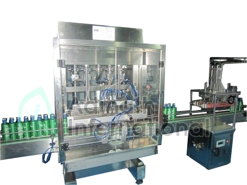 Semi-automatic Food Products Bottle Filling Machine