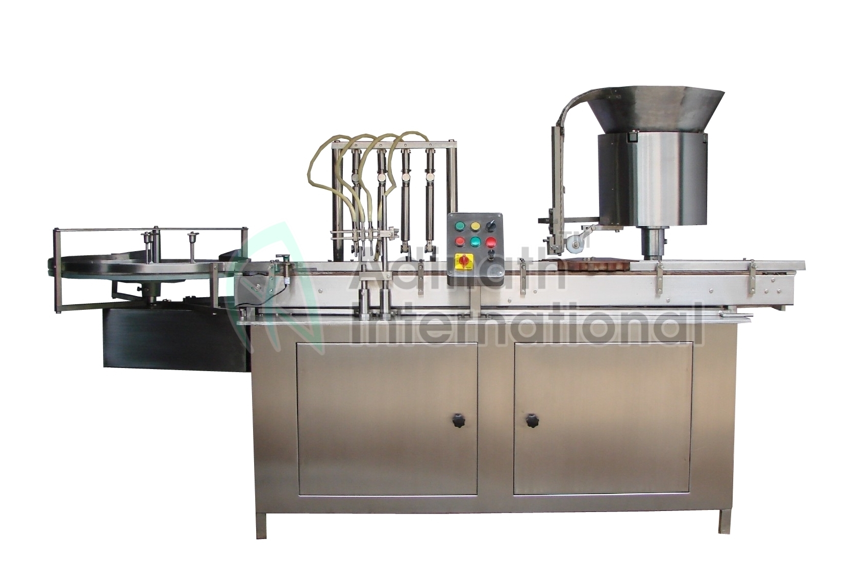 Sliver Vial Dry Injectable Filling Machine