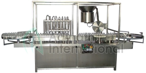 Sliver Vial Dry Injectable Filling Machine