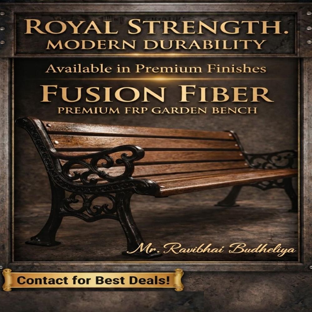 Frp Garden Bench - Brand Name: Fusion Fiber