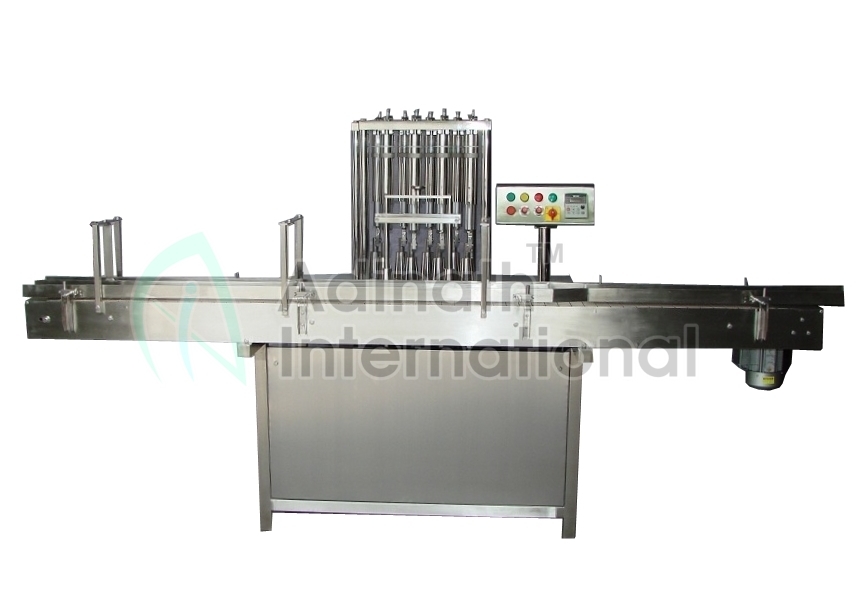 Plastic Vial Filler And Capper - Stainless Steel 1900x800x1680 Mm | 2-4 Filling Heads, 30-120 Vials/minute, 2-250 Ml Filling Range, 1-year Warranty