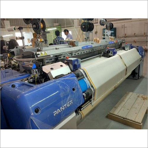 Double Width Rapier Loom Machine
