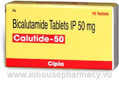 Bicalutamide Tablets - Advanced Prostate Cancer Management, 10 Tablets in a Strip, Anti-Cancer Action, Suitable for Adults, Aged Individuals and Teenagers, Store at Dry Place
