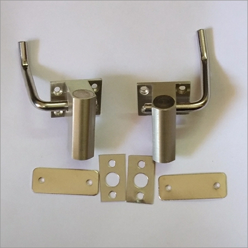 Aluminium Tower Bolt Part - Aluminum Material, Different Sizes Available, Silver Color | Ideal for Door Applications