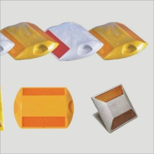 BTA Red Reflector Studs For Road Safety Products - High-Quality Plastic, Red Color, Hydraulic Mode of Drive, Manual Operation, 1-Year Warranty | Improve Visibility, Reduce Accident Risks