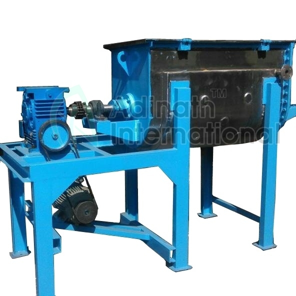 Semi-automatic Horizontal Ribbon Blender Mixer