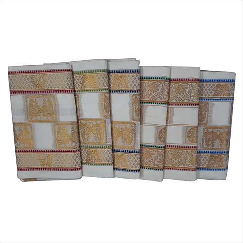 एनी कलर लेडीज़ बट्टा केरला साड़ी