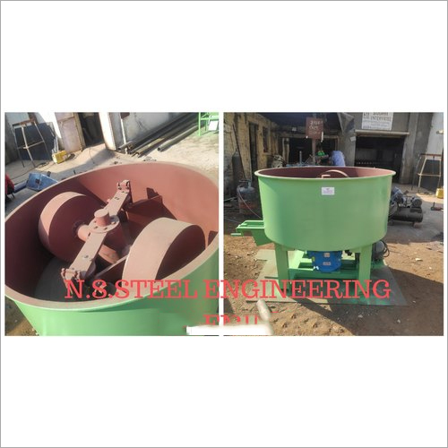 Industrial Muller Machine - Mild Steel, Semi-Automatic, 50 to 1000 Capacity | Warranty: 01 Year, Ideal for Sand, Welding Rod, Casting