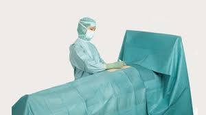 Laminated Sms Fixable Drapesa A Abdominal Perit - Application: At The Time Of Normal Delivery