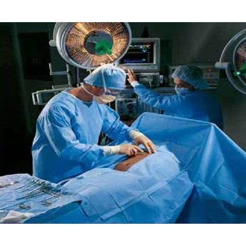 Laminated Sms Fixable Drapesa A Abdominal Perit - Application: At The Time Of Normal Delivery