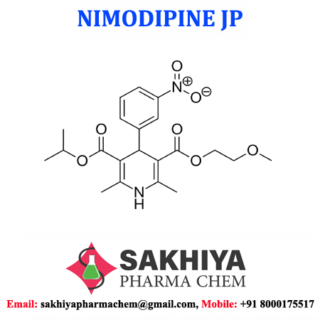 Nimodipine - White Crystalline Powder, 98%-102% Purity | Cardiovascular Agent, Fruity Smell, Bitter Taste, Medicine Grade